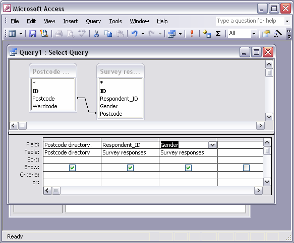 How To Match Two Lists Together Using Microsoft Access 8295